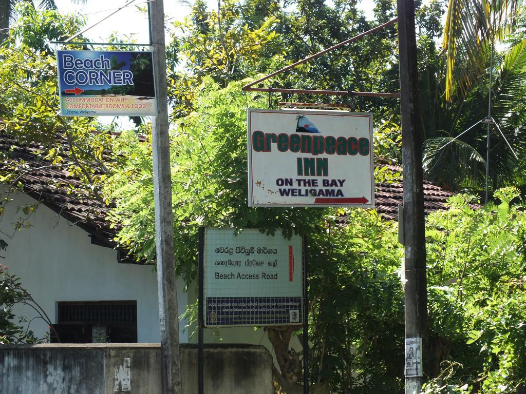 Hotel Beach Corner Weligama Exterior foto